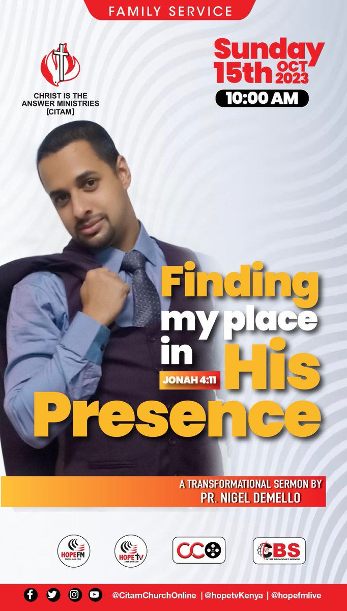 KwameRubadiri's tweet photo. CBS Family Service this morning takes us on a journey to reach out to the 44th tribe in Kenya. Find out how Pastor Nigel found his purpose this year @CITAMOnline @codede2 @Karitambagara #InHisPresence #FindingMyPurpose https://t.co/XgbOXz9GgY