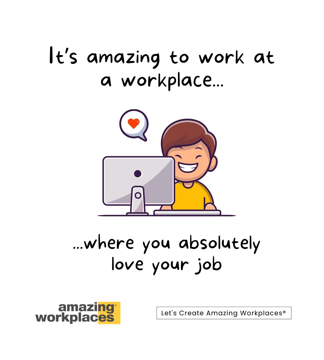 If you've found a workplace where you're surrounded by supportive people, doing work that's meaningful to you, and making a difference, cherish it. It's a gift.🌟

#culture #workplaceculture #grateful #gratitude #happyemployees #amazingworkplaces #letscreateamazingworkplaces