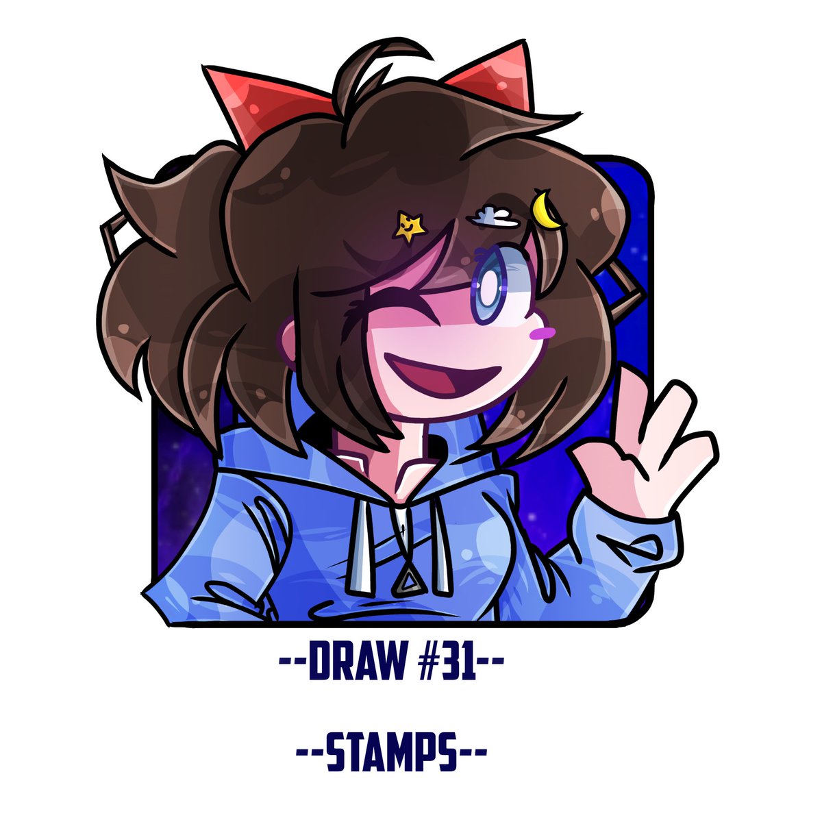 --Draw 31/100--
--character/oc @StampsSuper--
--note : so anyway i draw in artstyle @badre_artist--
----------------------------------------
If you want draw you
Like+comment+retweet+follow
#fnf #arts
#artsy 
#CharacterDrawingDays100
#OC #art #draw #Almohtrf