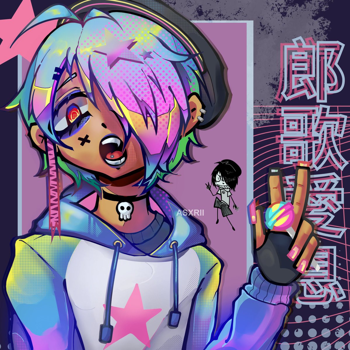 asxrii's tweet photo. Rouka Aisoku (fanart) #愛息郎歌　#digitalarts https://t.co/BZ2AfQXfaI