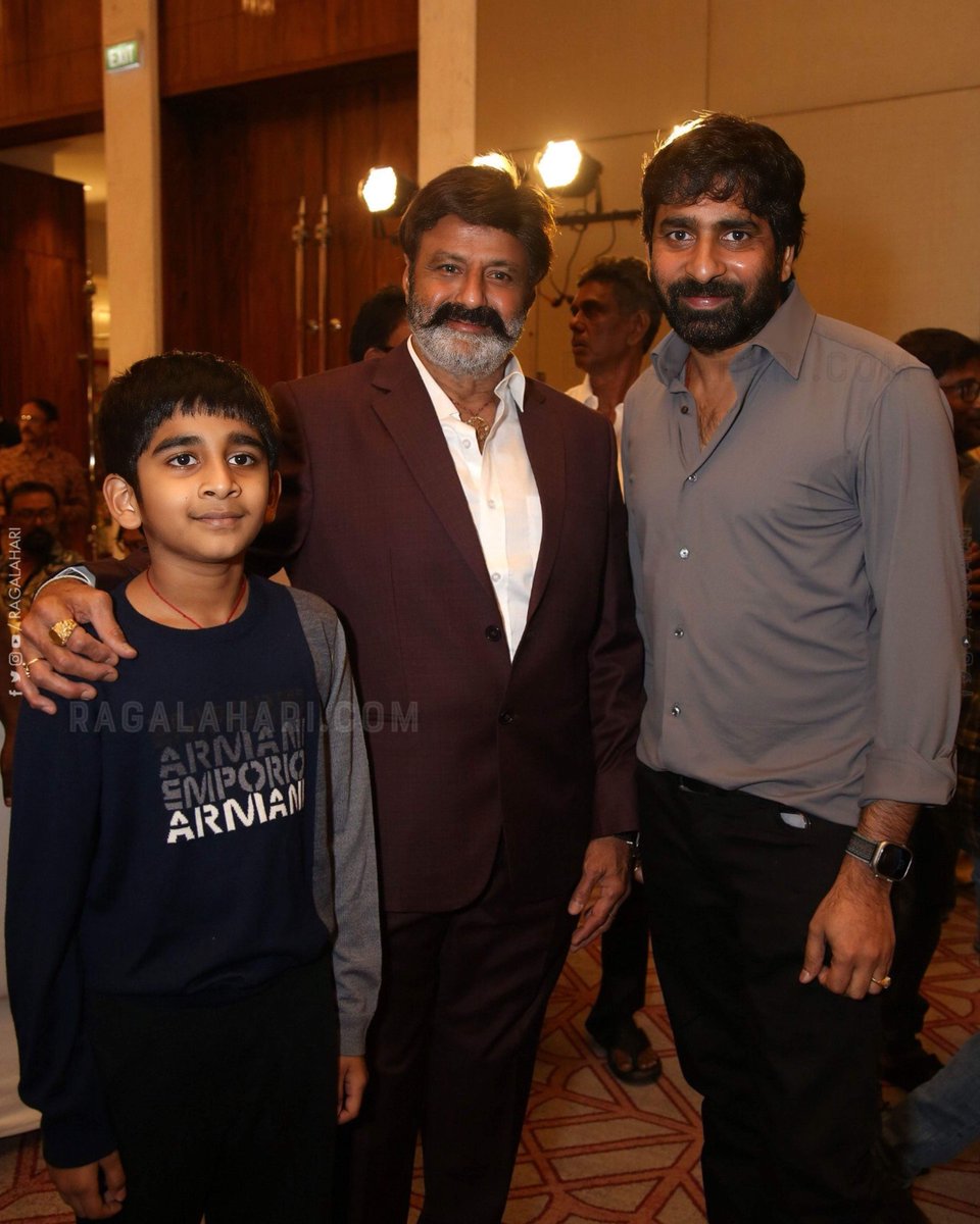 manabalayya's tweet image. Wishing #Satvik A very happy birthday from #GodofMassesNBK Fans💐🎂

@megopichand #VeeraSimhaReddy #NandamuriBalakrishna