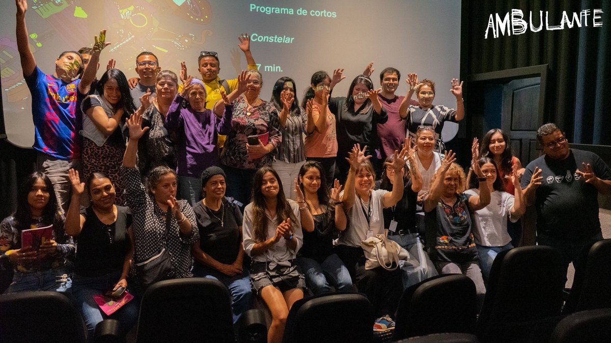 ¡En la Gira #Ambulante2023 nos aliamos con <a href="/ArmoniaEInclus/">ArmoníaEInclusiónAC</a> para interpretar con lengua de señas mexicana algunos títulos de nuestra programación! 🎊

❤️ Gracias por hacer posible estas increíbles funciones.