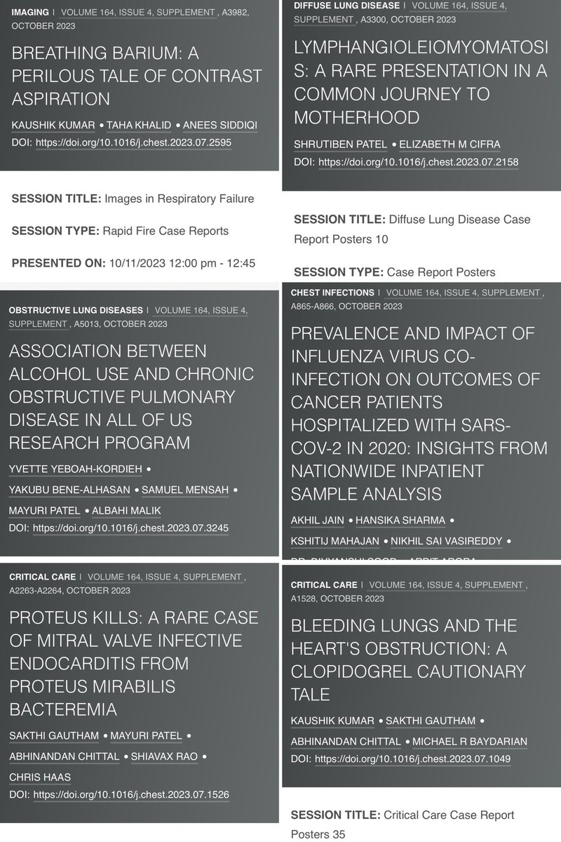 MedStar Health Internal Medicine Residency Program (@mhim_baltimore) on Twitter photo Shoutout to our residents, faculty and alumni on their excellent work with numerous research posters and oral presentations at this year’s #CHEST Annual Meeting! 🫁🫀🩻 <a href="/accpchest/">CHEST</a> <a href="/MedStarResearch/">MedStar Health Research</a> <a href="/MedStarHealth/">MedStar Health</a> #MedEd #MedTwitter #CHEST2023 Shoutout to our residents, faculty and alumni on their excellent work with numerous research posters and oral presentations at this year’s #CHEST Annual Meeting! 🫁🫀🩻 <a href="/accpchest/">CHEST</a> <a href="/MedStarResearch/">MedStar Health Research</a> <a href="/MedStarHealth/">MedStar Health</a> #MedEd #MedTwitter #CHEST2023