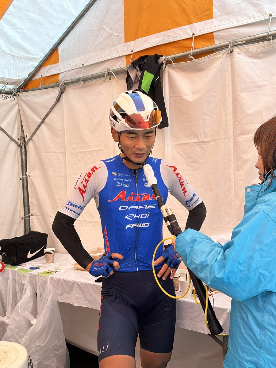 aisanracingteam's tweet photo. 速報
ジャパンカップサイクルロード
岡本隼
アジア選手トップか！

草場啓吾
石上優大
もフィニッシュしました！ https://t.co/ke0Zo14tuM
