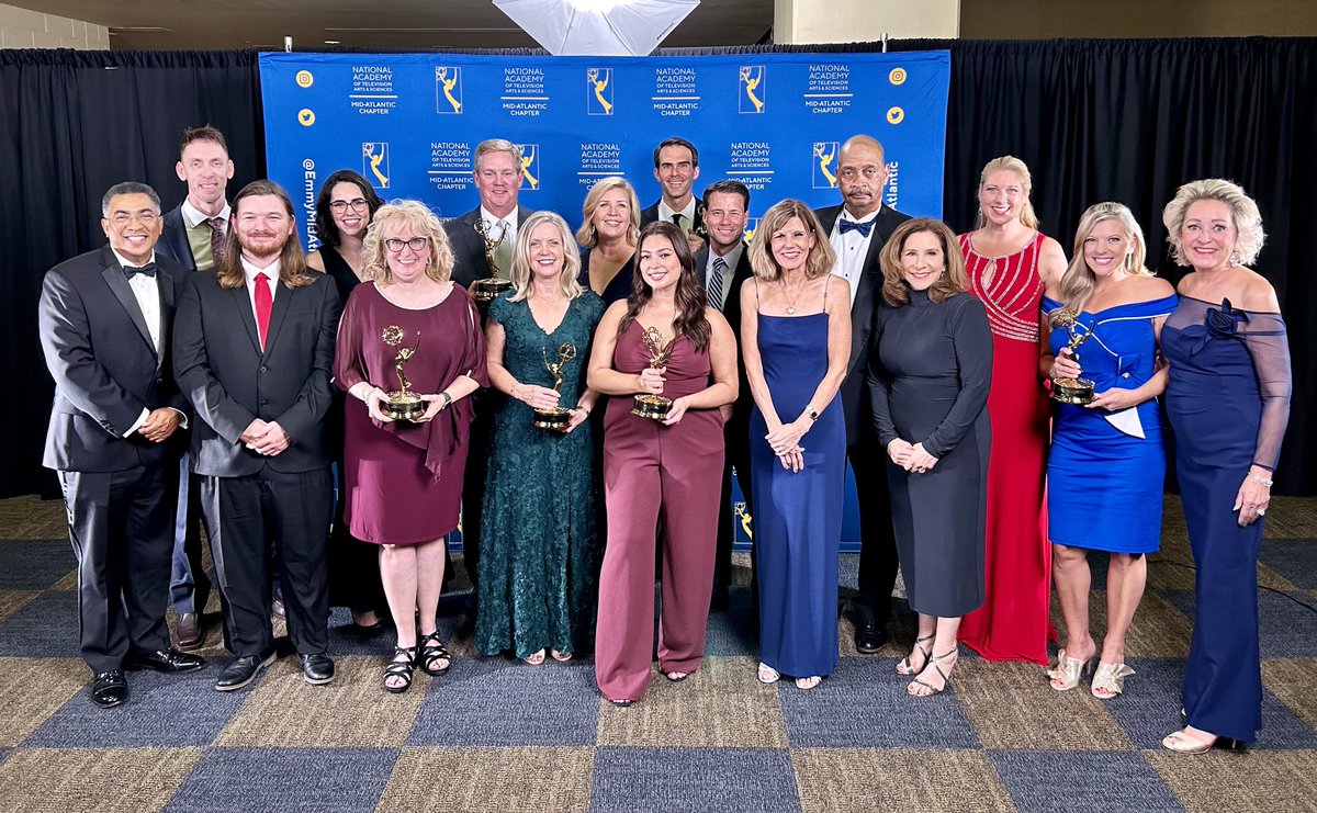 Congrats ⁦<a href="/WGAL/">WGAL</a>⁩ for achieving 4 Regional Emmy’s including Best Morning Newscast and Best Evening  Newscast plus individual recognition for Katelyn Smith and Susan Shapiro. And tremendous honor for Ron Martin to receive the most prestigious NATAS Governors award.