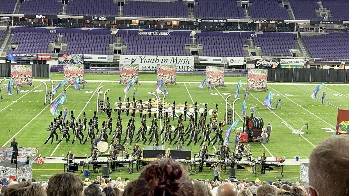 It was a great day in Minneapolis with a 4th place finish in finals across all classes!

Next up- NSBA State Marching Contest on Saturday, Oct 21 at 8:45pm at Buell Stadium! 
#wildcatpower 
<a href="/MWHSactivities/">Millard West Activities</a> 
<a href="/MWHighSchool/">Millard West HS</a>