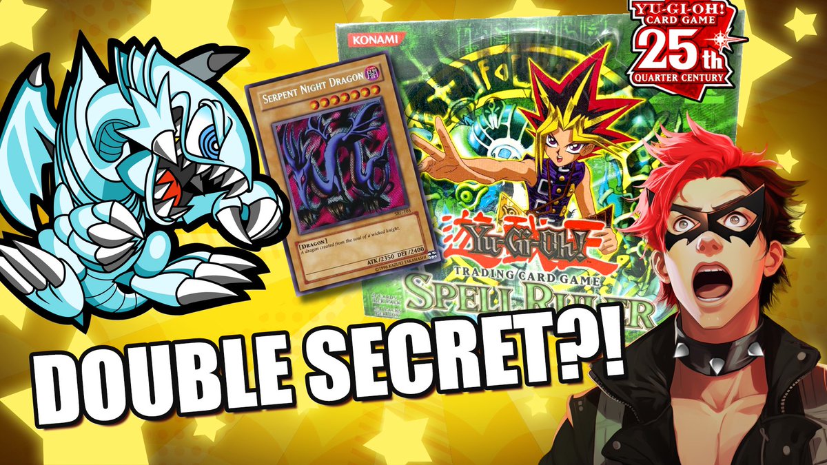 onrakunekro's tweet photo. ¡UNBOXING de Spell Ruler con DOBLE SECRET RARE! #yugioh #unboxing #vtuber #tcg https://t.co/JneZHv7lDo https://t.co/lycpOONHwY