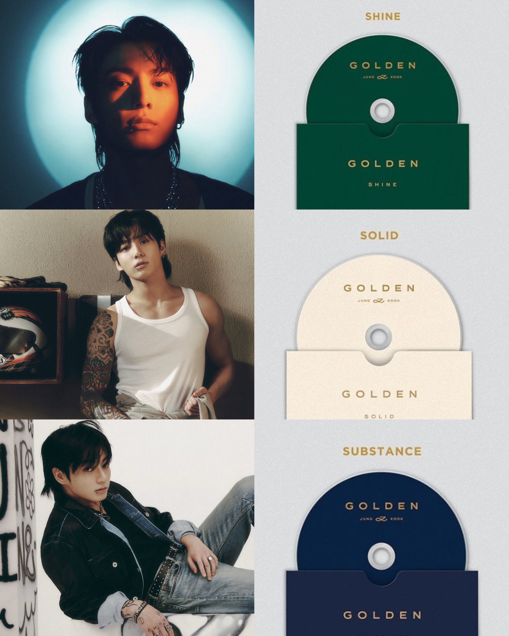 Jung Kook (BTS) - GOLDEN [SOLID] -  Music