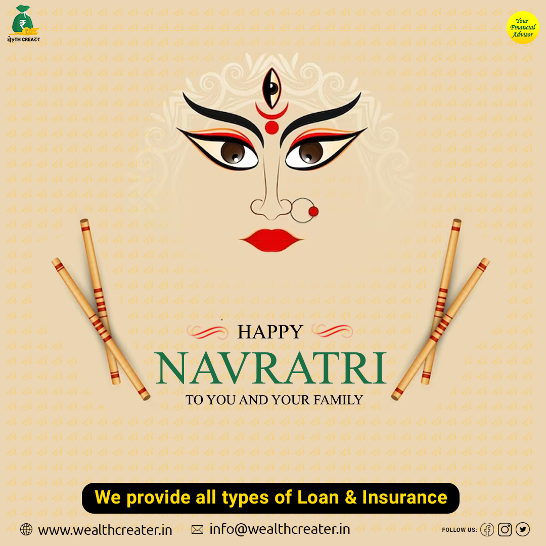 wealthcreaterof's tweet photo. #Navratri  wishes to you all ! 
#navratricelebration https://t.co/MHqaYWYbyV