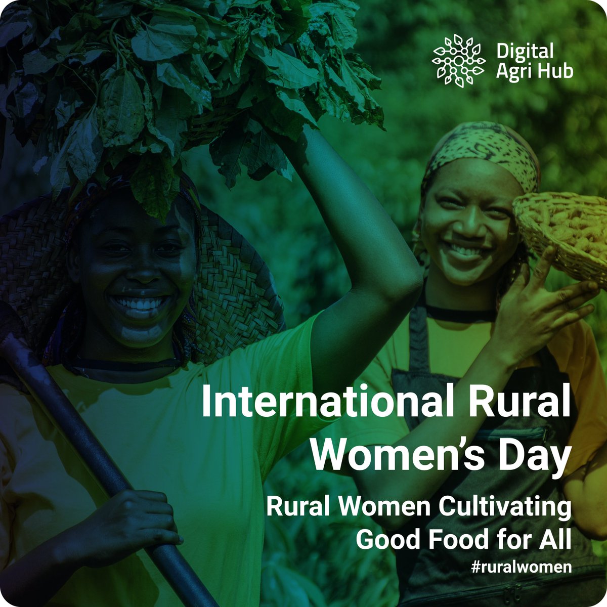 The Digital Agri Hub (@d4ag_) on Twitter photo 🌾🌍 On International Rural Women’s Day, let's acknowledge the incredible contributions of rural women in the global food systems. Together 🤝, we can harness resilient and equitable food systems.
#RuralWomen
<a href="/unwomenafrica/">UN Women Africa</a> <a href="/wougnet/">Women of Uganda Network</a> <a href="/GrameenFdn/">Grameen Foundation</a> 🌾🌍 On International Rural Women’s Day, let's acknowledge the incredible contributions of rural women in the global food systems. Together 🤝, we can harness resilient and equitable food systems.
#RuralWomen
<a href="/unwomenafrica/">UN Women Africa</a> <a href="/wougnet/">Women of Uganda Network</a> <a href="/GrameenFdn/">Grameen Foundation</a>