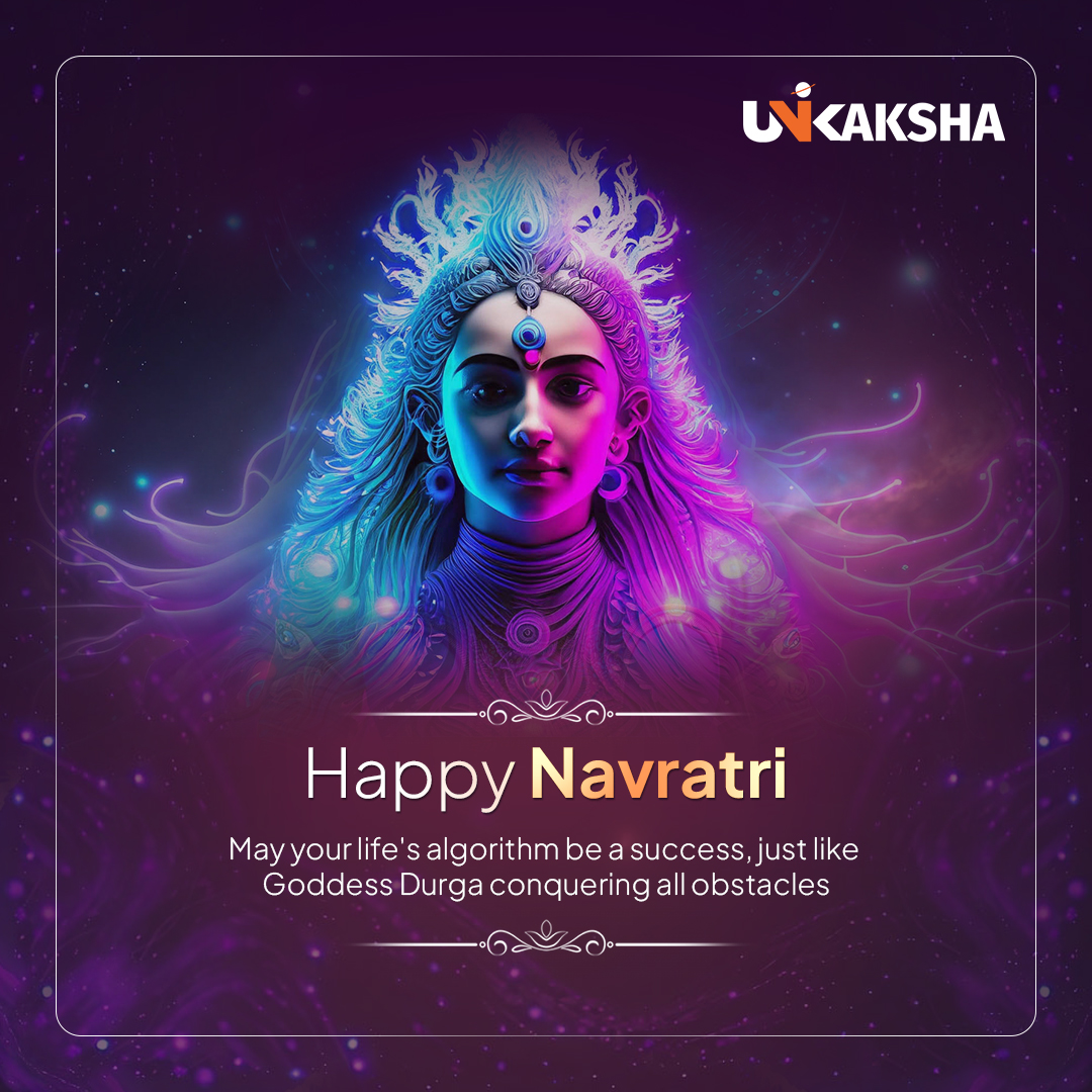 UniKaksha's tweet photo. 🌟 Wishing you a Navratri filled with the power of AI and the elegance of code!

May your life's algorithm be optimized for success, just like the divine Goddess Durga conquering all obstacles. 🤩

Happy Navratri!🌟🙏

#happynavratri #navratri #coding #programming #NineNights https://t.co/DWSliZEy7U