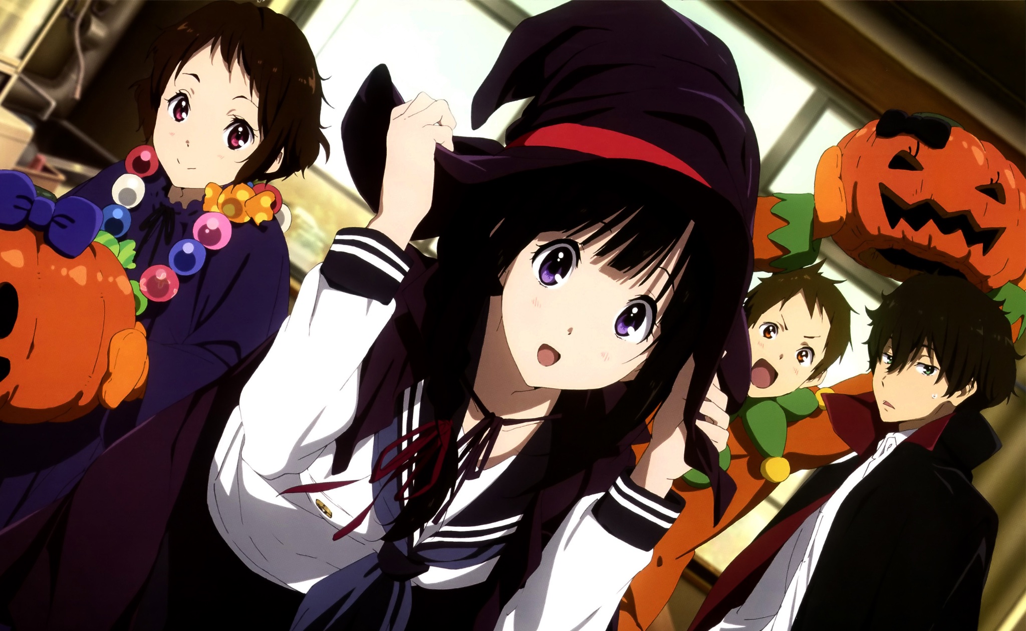 Hyouka Anime Girls Anime Boys 2D Short Hair Hd Wallpaper ThumbMatte Finish  Poster Paper Print - Animation & Cartoons posters in India - Buy art, film,  design, movie, music, nature and educational