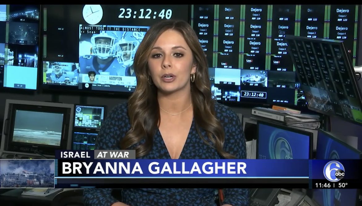 cbkmediamgt's tweet photo. Great to see two CBK Media Management clients on the @6abc Saturday night newscast. That’s news reporter @BGallagherTV and sports anchor @ella_galati doing a fantastic job with their reporting and anchoring.  
#PhiladephiaTVNews 
#NewsReporter 
#SportsAnchor 
#WPVI 
#TeamCBKx2 https://t.co/MdQSqnJut7