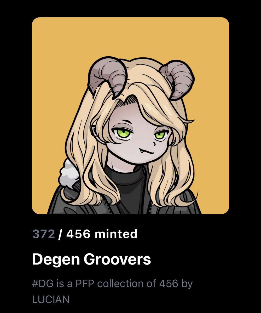 #DG NFT Mint Phase 1 has ended, and 84 will be moved to Phase 2🎉

To mint in Phase 2, you need AL2. You can mint up to 2 per wallet.
AL2 is being distributed in places like QuestN.
app.questn.com/event/82714389…

And it has already been revealed!
Show off your revealed #DG here!!👇