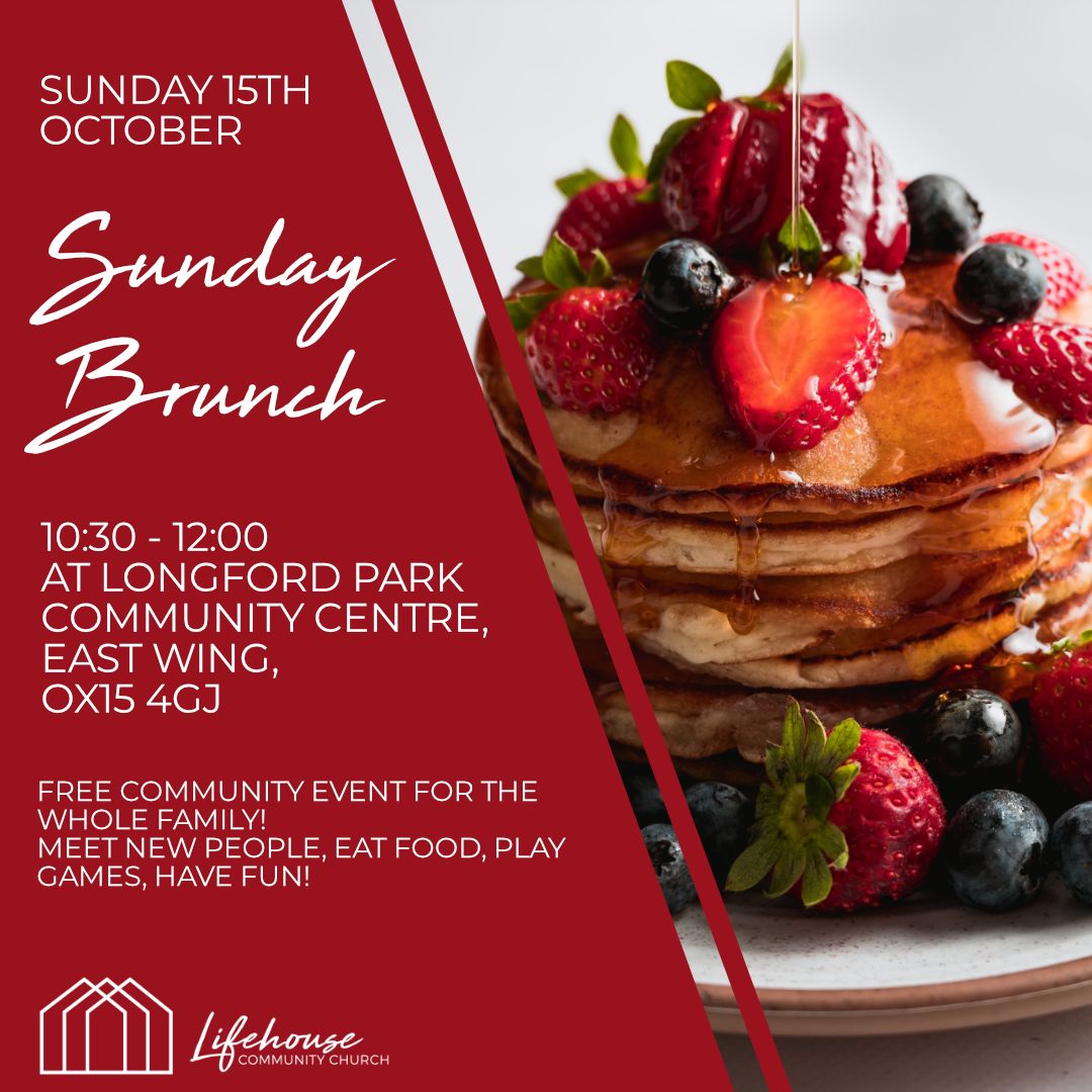LifehouseCommCH's tweet photo. Come along and join us for Sunday Brunch this morning! We'll be at Longford Park Community Centre, Banbury, from 10:30-12:00. These events are wonderful opportunities to meet people locally, and we love seeing the community come together! 

#lifehousecommunitychurch #banbury https://t.co/iKOXmuunVF