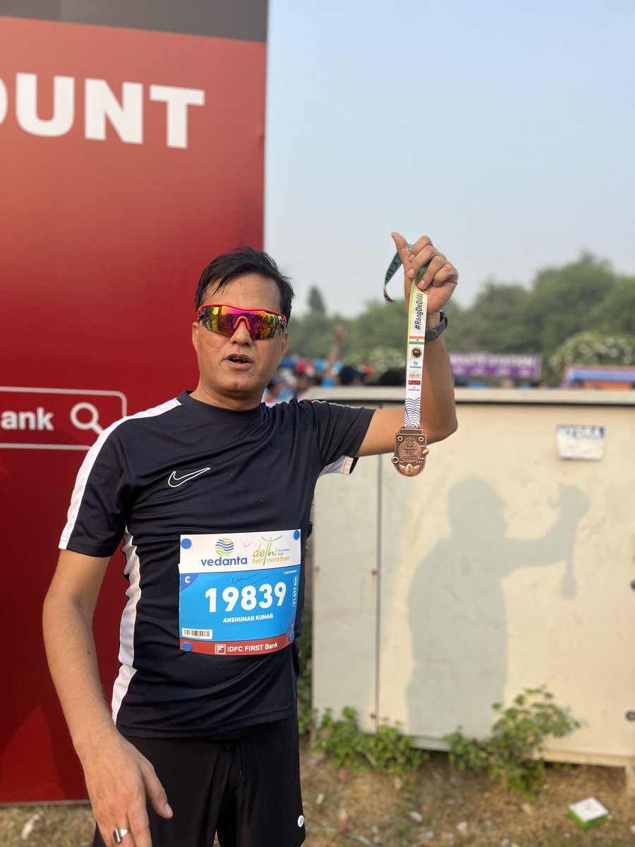 anshumanscribe's tweet photo. PAIN is FUEL. Was in pain on most of the stretch because of a week old injury but finished Strong. Not my best but I am happy with it. This is just the beginning of the season. #VDHM23
आप सबको नवरात्र की बहुत बहुत बधाई। https://t.co/0GPuqfj3Z9