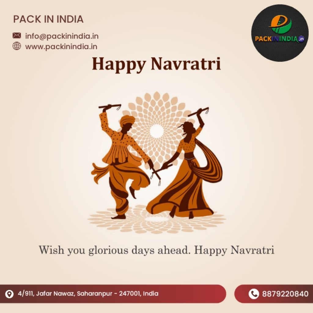 PackInIndia's tweet photo. We wish you and your loved ones lots of happiness, success and good health on the auspicious occasion of Navratri. https://t.co/5LaQrNZeov