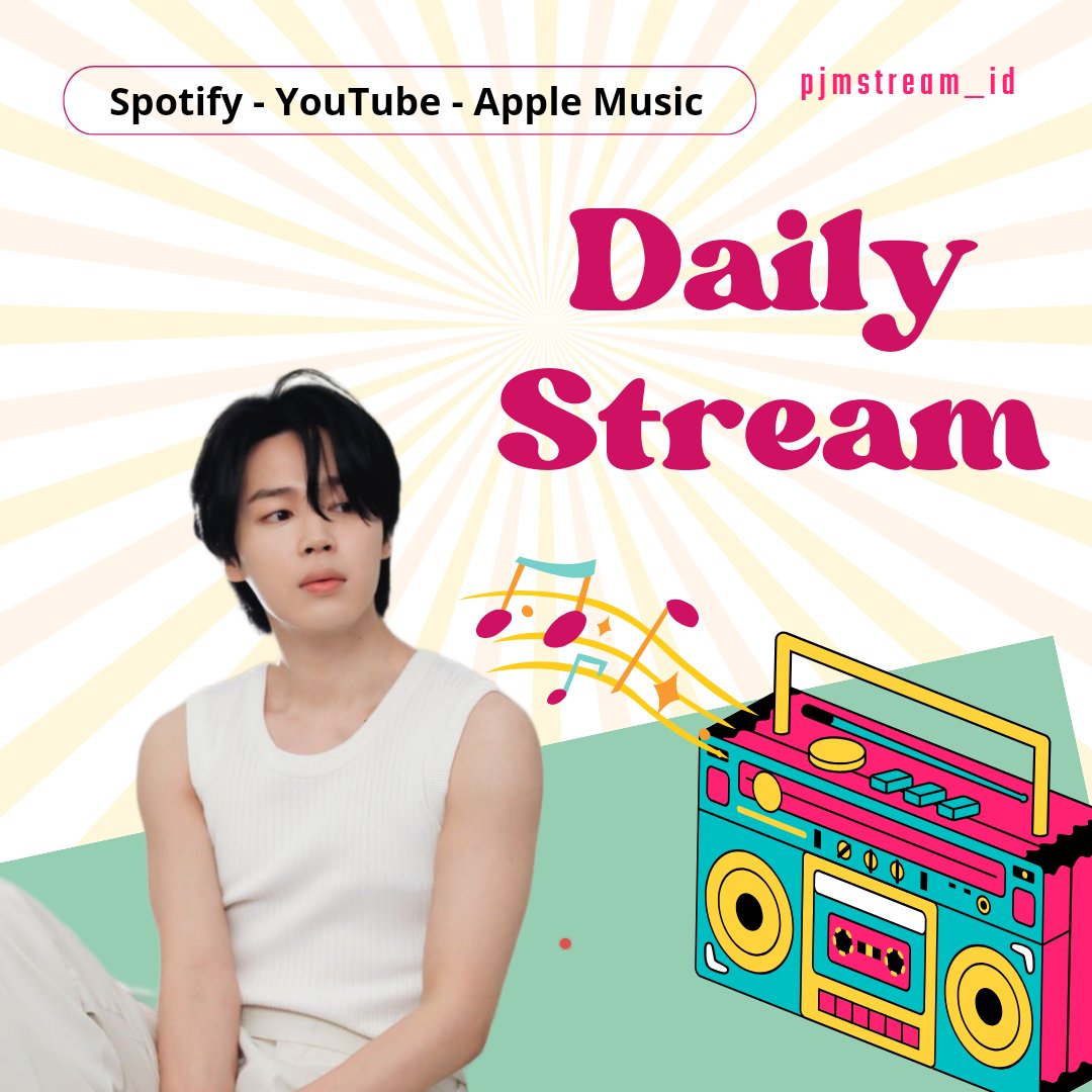 Streaming Party with Jimin Start 🎉🐣

Happy Weekend semua nya! Weekend kalian ngapain nih?

#JIMIN #HappyJiminDay #HappyBirthdayJimin

— Playlist Next Tweet —