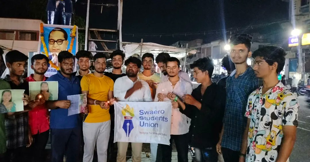 NAkulapally's tweet photo. స్వేరో స్టూడెంట్స్ యూనియన్ నల్గొండ అధ్యక్షుడు అధ్వర్యంలో ర్యాలీ.ఇది ముమ్మాటికి ప్రభుత్వహత్యే, స్పందించని ప్రతినిధులు,అసమ్మతి నాయకులు అసమ్మతి పరిపాలన.30లక్షల నిరుద్యోగుల జీవితాలతో ఆడుకుంటుండ్రు.కాలం మారింది ఓదోరో,నీభరతం పడతారు చూడరో#justiceforpravalika @RSPraveenSwaero @Swaerossu https://t.co/ZT6HCdsIyW