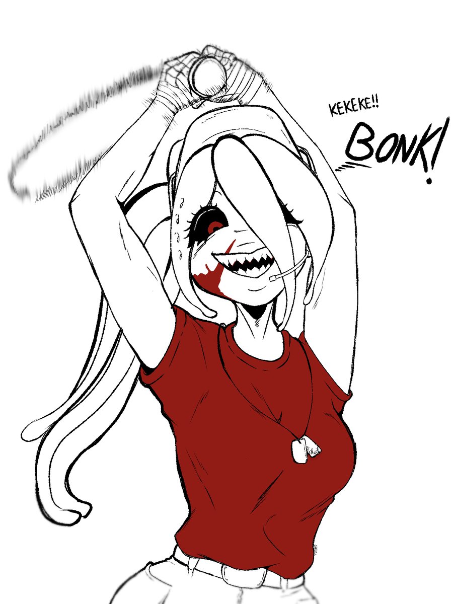 makaiojinn's tweet image. ㅤ
 ❝Say goodbye to 'ya kneecaps, chucklehead‼️❞

#scoutsunday(??)
ㅤ