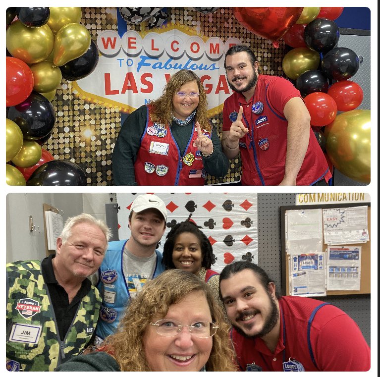 Angela Grow (@grow_angela) on Twitter photo #719 is kicking off our Front End Appreciation Event in style!! Casino theme with Fun, Food, Games, Swag, and plenty of “Thank you’s to our team #FEA ♠️♥️♣️♦️<a href="/PatrickALawson/">Patrick Lawson</a> <a href="/TravisTalbert7/">Travis Talbert</a> <a href="/LauraGibsonR1/">Laura Gibson</a> <a href="/BenitoKomadina/">Benito.Komadina@Lowes</a> #719 is kicking off our Front End Appreciation Event in style!! Casino theme with Fun, Food, Games, Swag, and plenty of “Thank you’s to our team #FEA ♠️♥️♣️♦️<a href="/PatrickALawson/">Patrick Lawson</a> <a href="/TravisTalbert7/">Travis Talbert</a> <a href="/LauraGibsonR1/">Laura Gibson</a> <a href="/BenitoKomadina/">Benito.Komadina@Lowes</a>