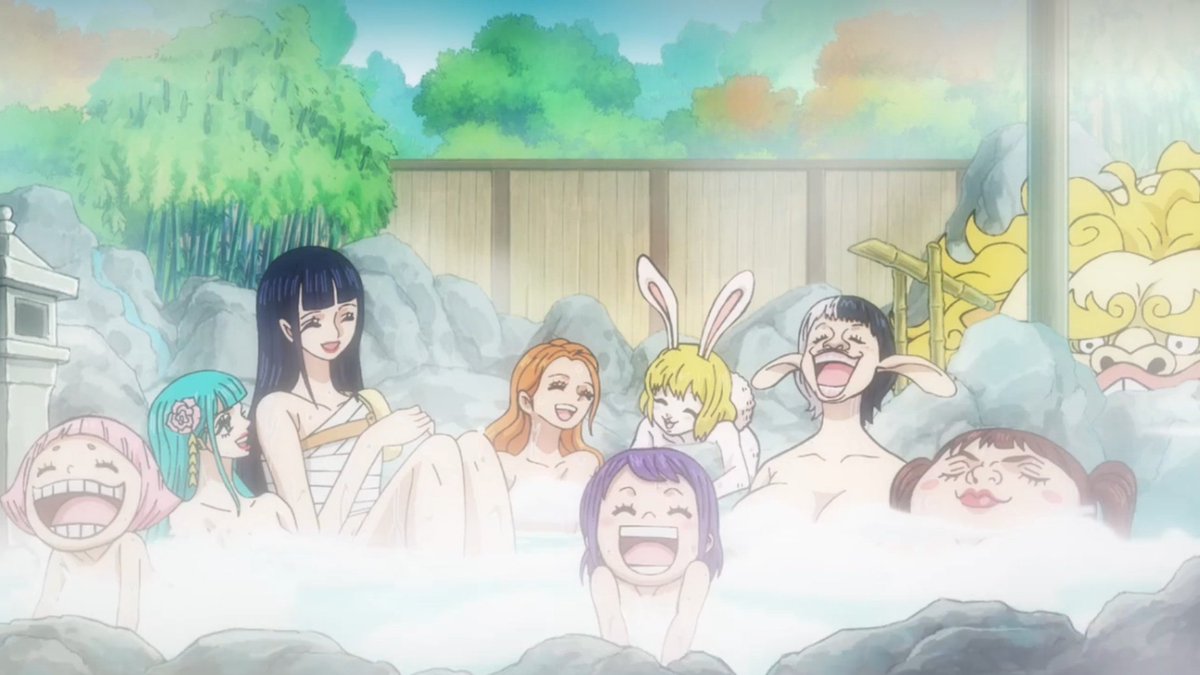 yamato in men's bath and kiku in women's bath BIGGEST SLAY EVER