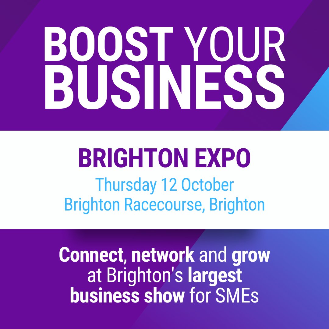 Find out everything you need to know about the upcoming Brighton Business Expo here: b2bexpos.co.uk/event/brighton… #BrightonExpo #Networking #Brighton #Business