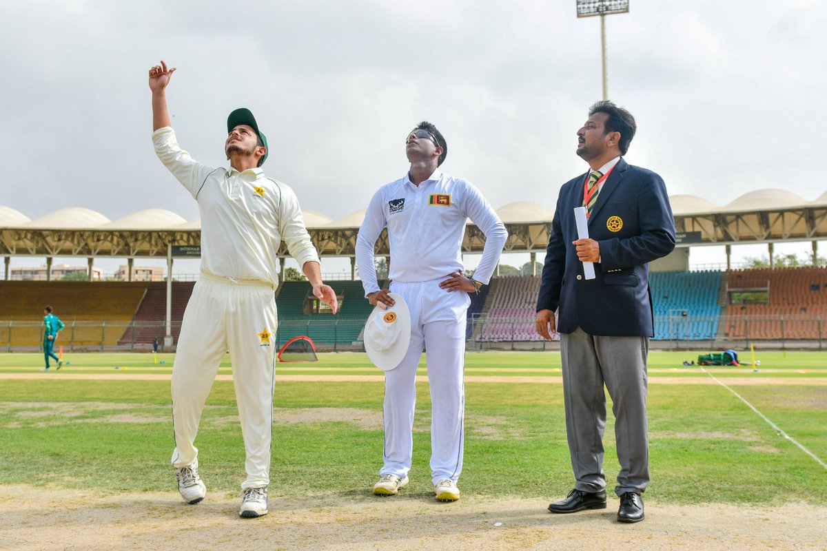 🪙 Pakistan U19 win the toss and elect to bat first in the one-off four-day match against Sri Lanka U19 🏏

#PAKvSL | #PakistanFutureStars