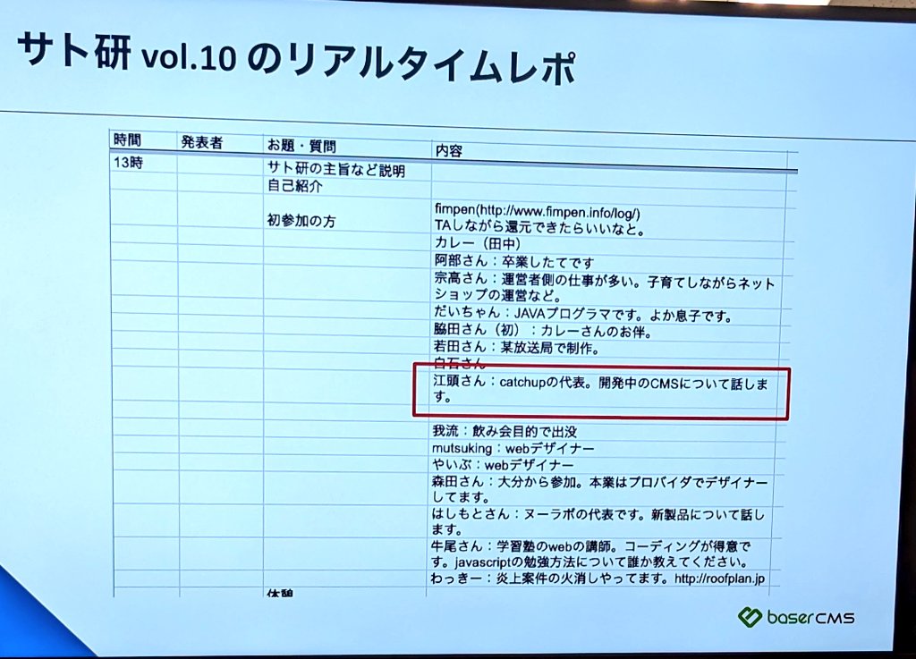 Garyuten's tweet image. #サト研 #basercms 
リアルタイムレポ、懐かしいwww