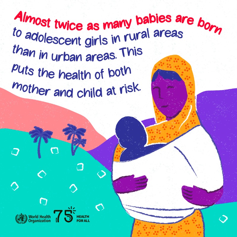 WHO's tweet photo. Today is International Day of #RuralWomen

Women living in rural areas are crucial to the health of people &amp; the planet. Yet they continue to face barriers to health &amp; risks of poverty due to out-of-pocket expenses.

Join us in honoring their contribution