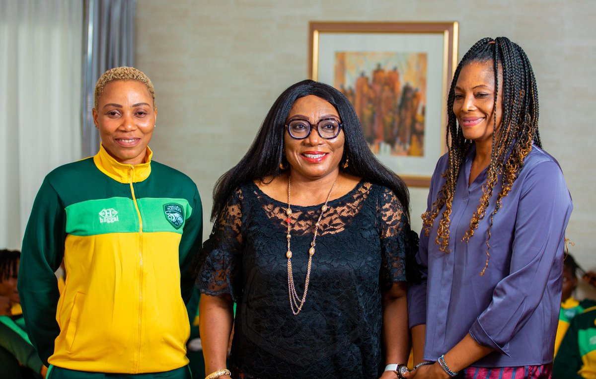TheNWFL's tweet image. #InHerOwnWords
#Photostory

"My joining Naija Ratels is about more than just playing football. It's about inspiring young, aspiring female players from the grassroots level, encouraging them to believe that, just as I dared to dream, they too can make history.