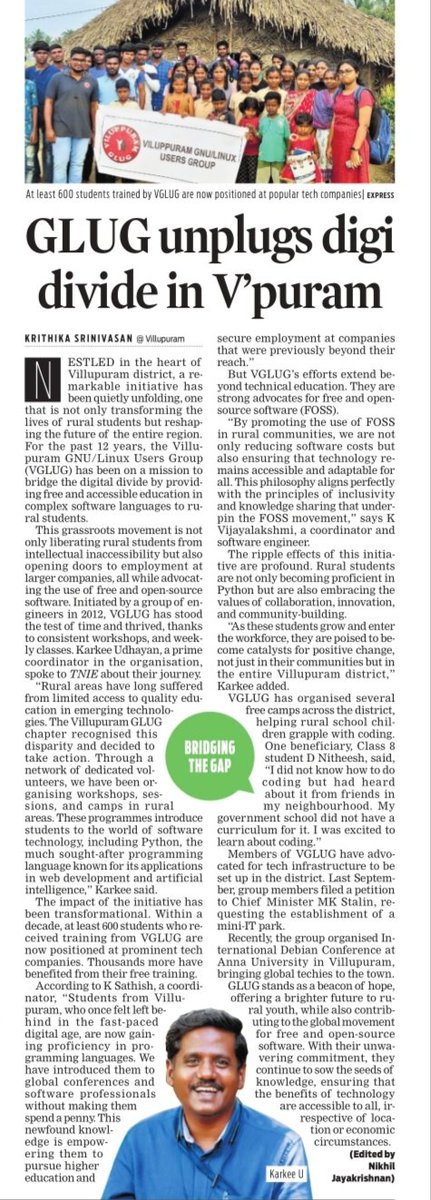 Viluppuram GLUG tweet media