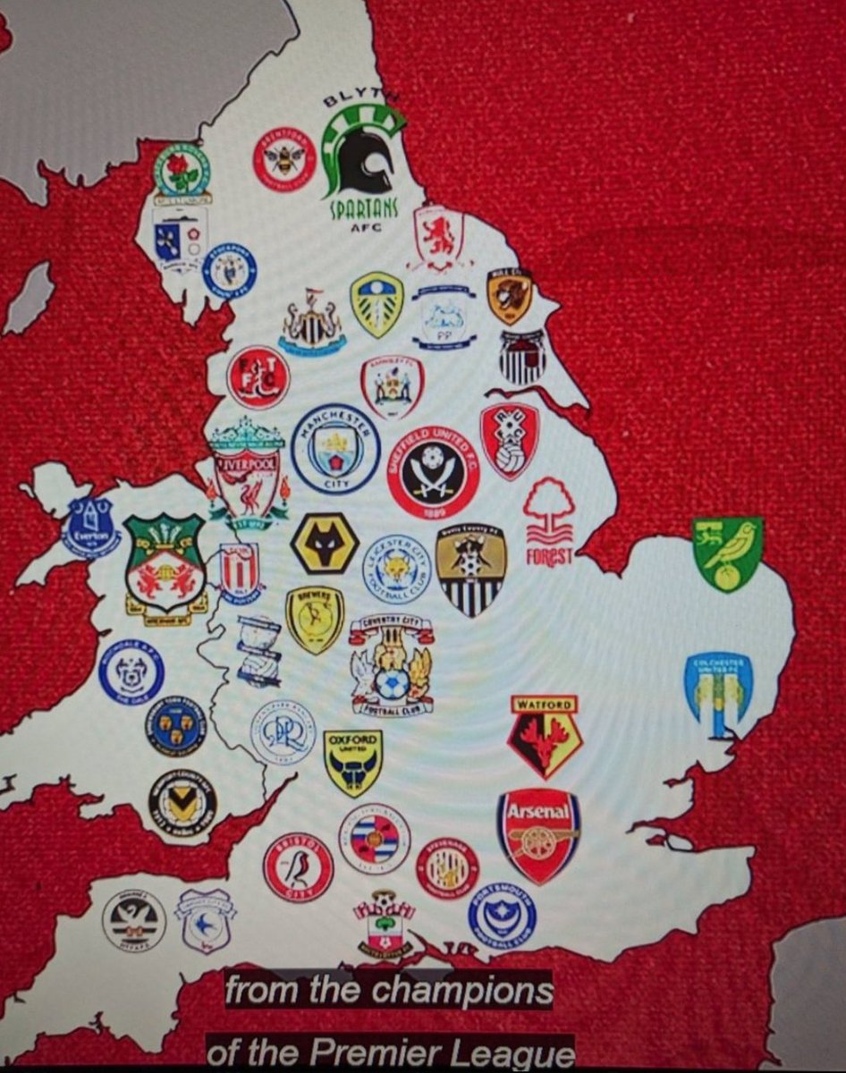 After this incredible map in the 'Welcome to Wrexham' documentary that sees Brentford derby rivals with Blyth Spartans, we are asking this morning for the derbies that nobody knew we needed? The unlikeliest rivalry the game needs? Let us know @talkSPORT until 9am