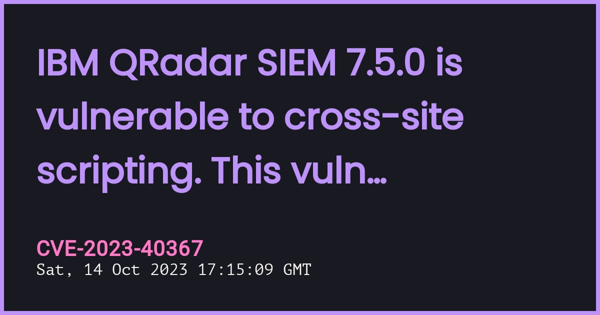 CVEAlert tweet picture