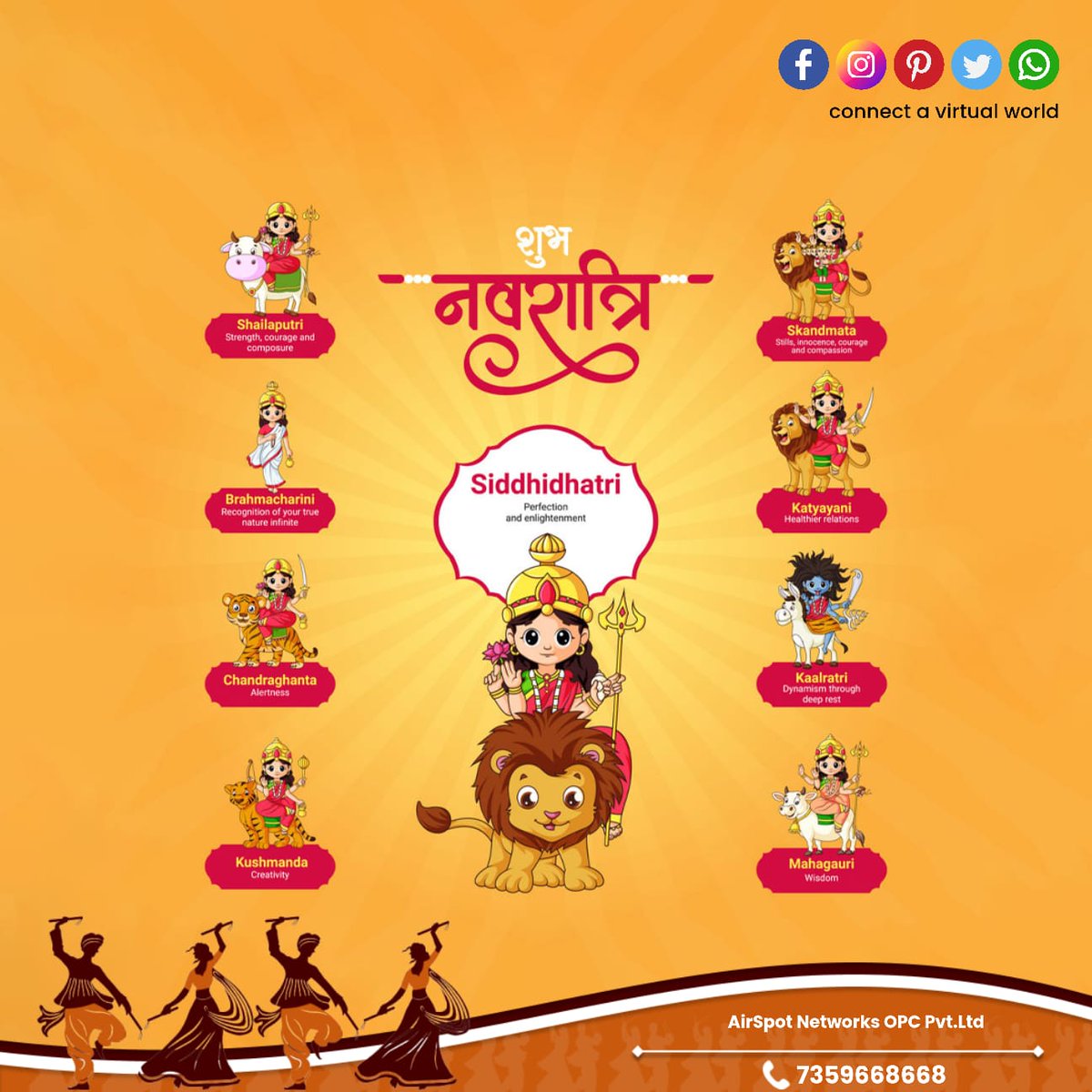 AirspotN's tweet image. May the blessings of Maa Durga bring you peace, joy, and prosperity. Have joy and happiness over the nine beautiful days of Navratri.
#suratbusiness #suratgidc #suratindustrialzone #suratcity #smartcity #bharuch #suratphotoclub #suratcity #suratmodel #surati #adajan
