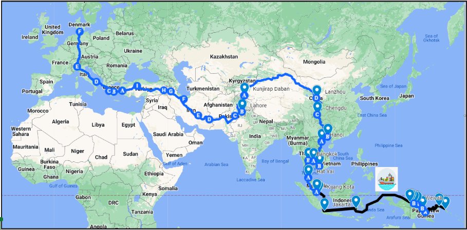 After 6 months of fieldwork in Bougainville🇵🇬, I'm ready to embark on leg 1 of my #NoFly journey to Germany. Travelling by🚢,🚅,&🚌over 27,000km, I'll emit ~535kg of CO2, 10 times less than✈️. This decision cost me my job, but I still think it was the right thing to do. 1/🧵