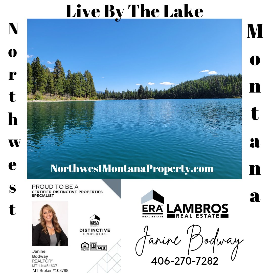 Do you have a Montana Dream? This is a sign! 
#lakefrontproperties #lakefronthomes #livebythelake #lakelife #Lakeview #montanaliving #mtbroker #janinebodway #mtrealtor #ERAlambros