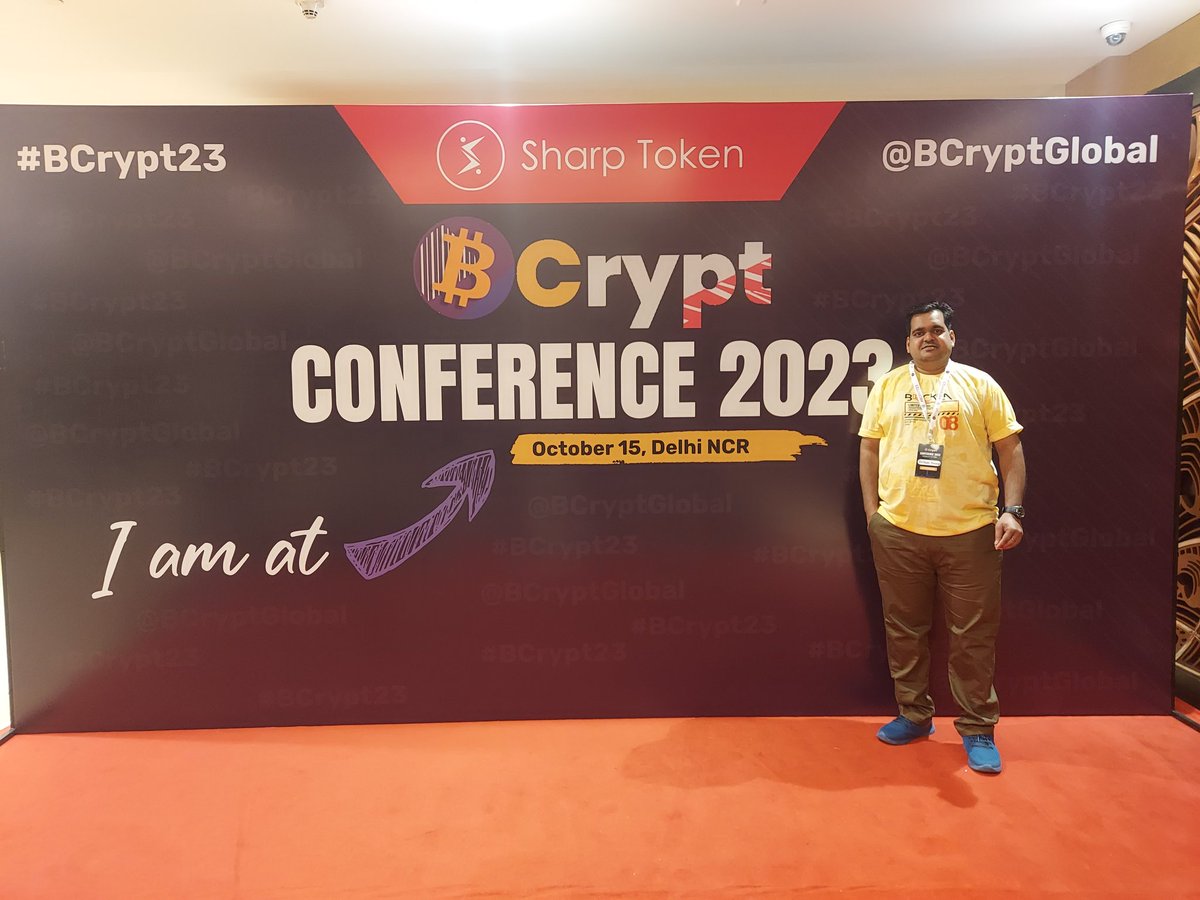 MoryaAakash's tweet photo. #BCrypt23 #CsharpCon23 @CsharpCorner https://t.co/6gV0lOKkA3