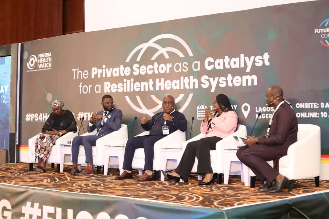 NiMSA_Nigeria's tweet photo. On Thurs, Oct 12th, the 46th &amp; incumbent NiMSA President @realDrSkills was invited as a speaker at the Future of Health Conference in Lagos,where he eloquently shared his insights on the importance of private sector partnerships &amp; collaborations to sustain the diaspora brain gain https://t.co/pRzbUvqaG5