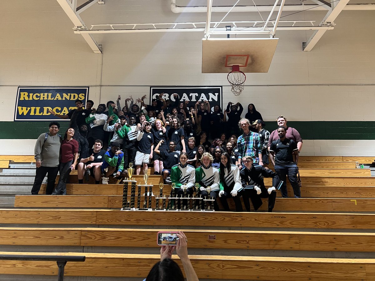 ⁦<a href="/jhroserampants/">J.H. Rose High School</a>⁩ Marching Band is your 2023 Grand Champions of the White Oak Band Classic.  Way to go Rampants.