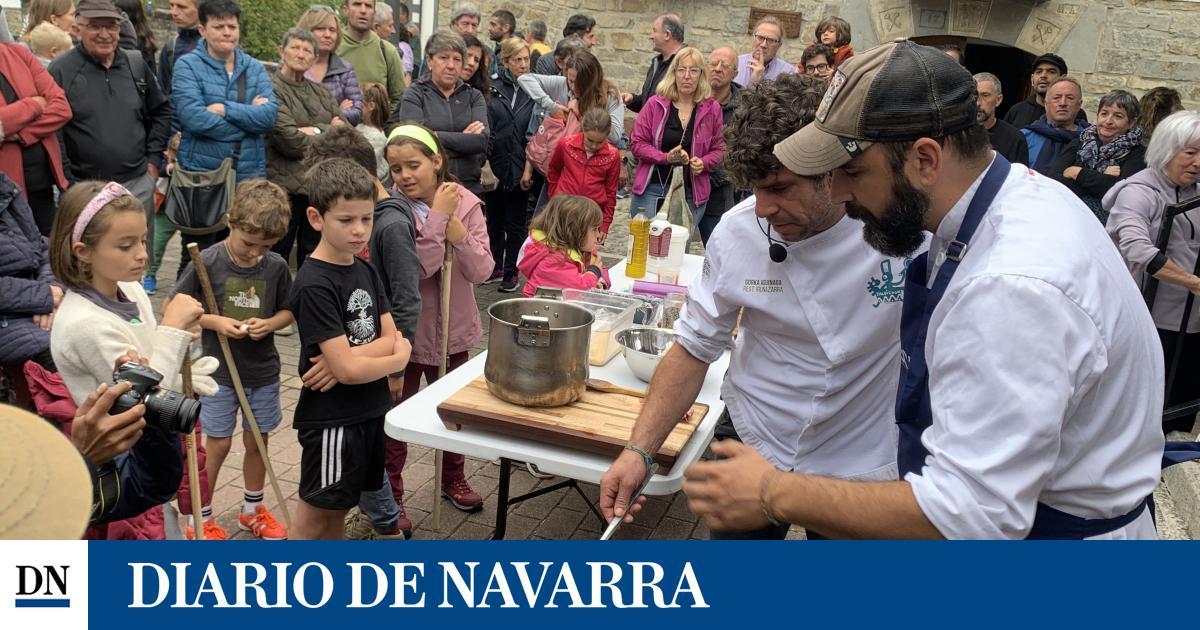Ezcároz celebra la fiesta del otoño con abundantes setas y migas diariodenavarra.es/noticias/navar…