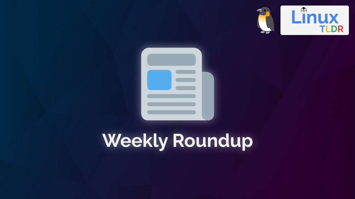 linux_tldr's tweet image. Linux Weekly Roundup: Ubuntu 23.10, Raspberry Pi Bookworm OS, FreeBSD 14.0-RC1, and More!
#Linux #LinuxNews #News #Ubuntu #RaspberryPi #IoT #FreeBSD
linuxtldr.com/weekly-roundup/