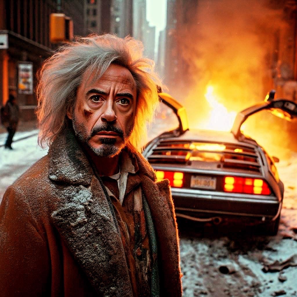 RetroSynthwave's tweet image. Just… imagine!
#backtothefuture #martymcfly #docbrown #robertdowneyjr #tomholland #midjourney #retrosynthwave