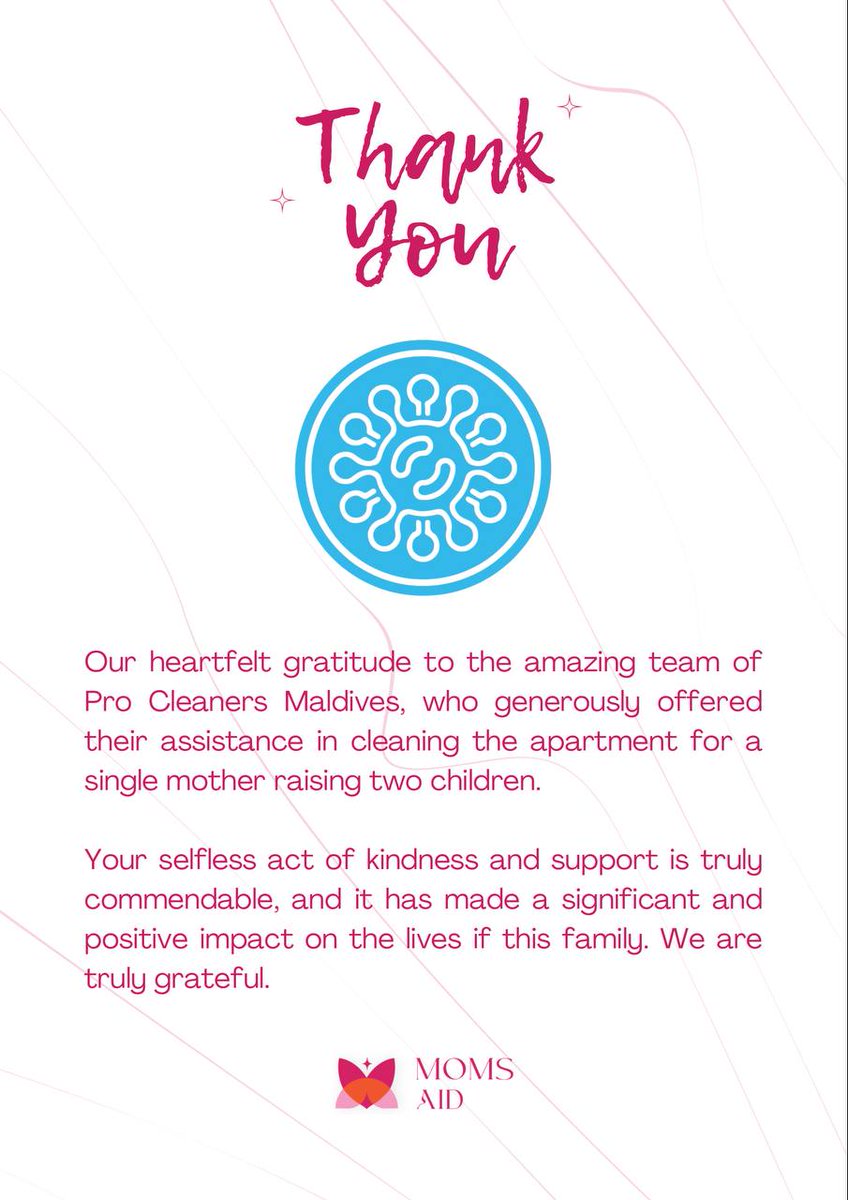 Moms_Aid's tweet photo. Extremely thankful to the exceptional team at https://t.co/MbEPXHEMA8 for generously dedicating their time to clean the apartment of a resilient single mother raising two beautiful children. https://t.co/W83BsNSEOB