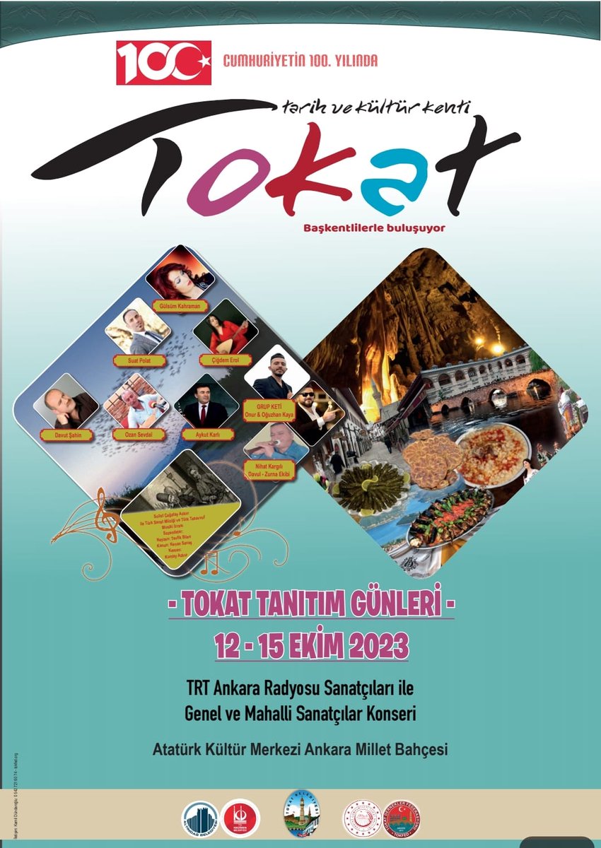 Bu pazar Ankara'da hava çok güzel, eğlence dorukta,damak çatlatan doğal ve lezzetli gıdaların, el emeği, ürünlerin yer aldığı stantları ziyaret etmeyi, Erbaa Belediyesinin eşsiz yaprak sarması, Yeşilyurt Belediyesinin çiğli gömbe,şeker pancarı tatlısı ikramlarını tatmayı unutma!