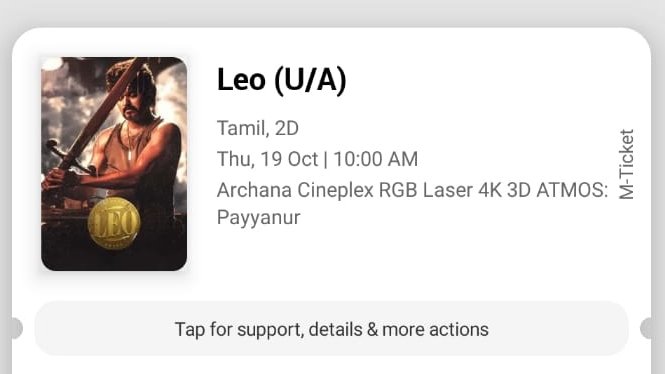 ayaam_batman's tweet photo. Leo is the first ever Vijay film that am gonna watch in theaters๐
#LokiEffect #Leo https://t.co/UK5ZRddxbB