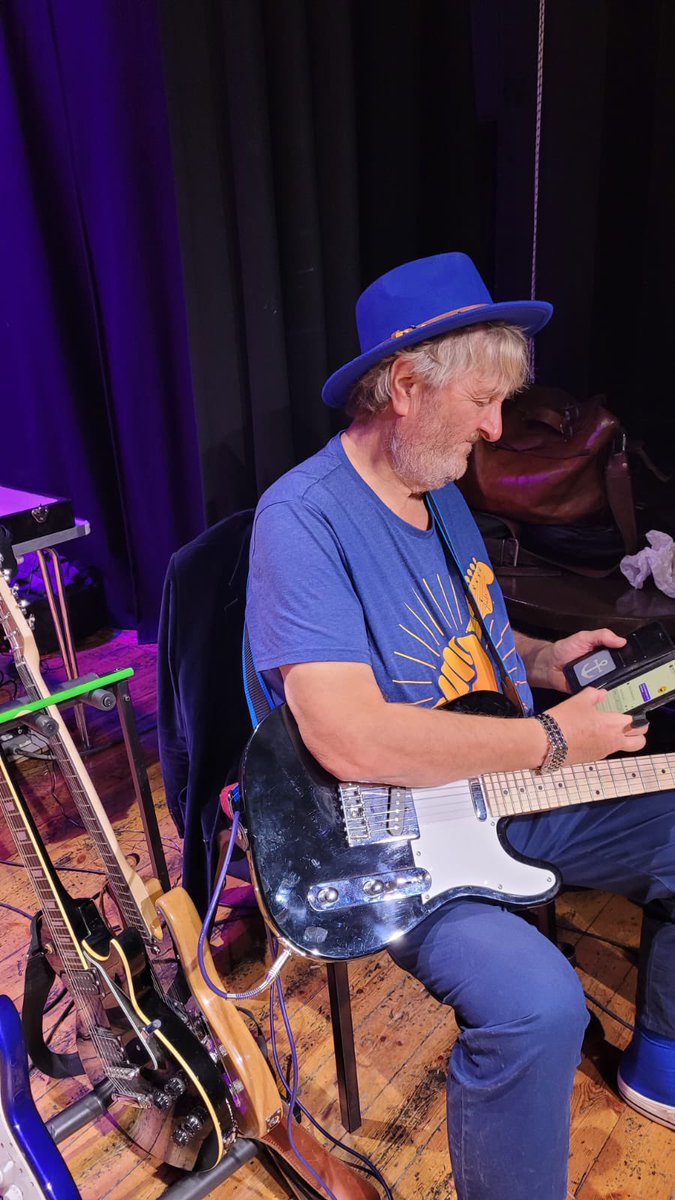 TimMoonMusic's tweet image. Pleasant gig in Malton last night.