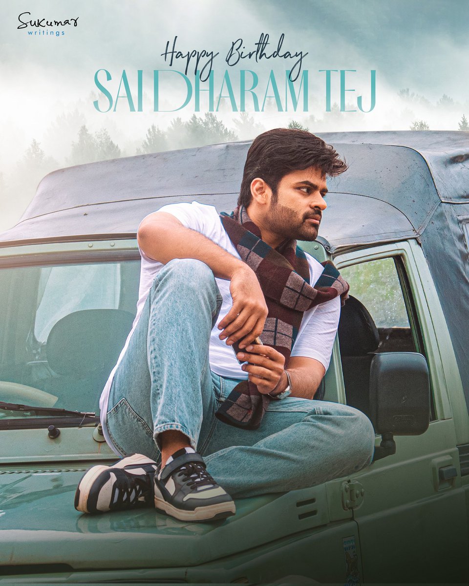 SukumarWritings's tweet photo. Happy Birthday to the talented Supreme Hero, @IamSaiDharamTej ❤🔥🥳
May your day be filled with joy, success, and memorable moments.
#FirstHigh of #GaangaShankar looks smashing ❤🔥
#HappyBirthdaySDT https://t.co/Yh4KIFkk9H