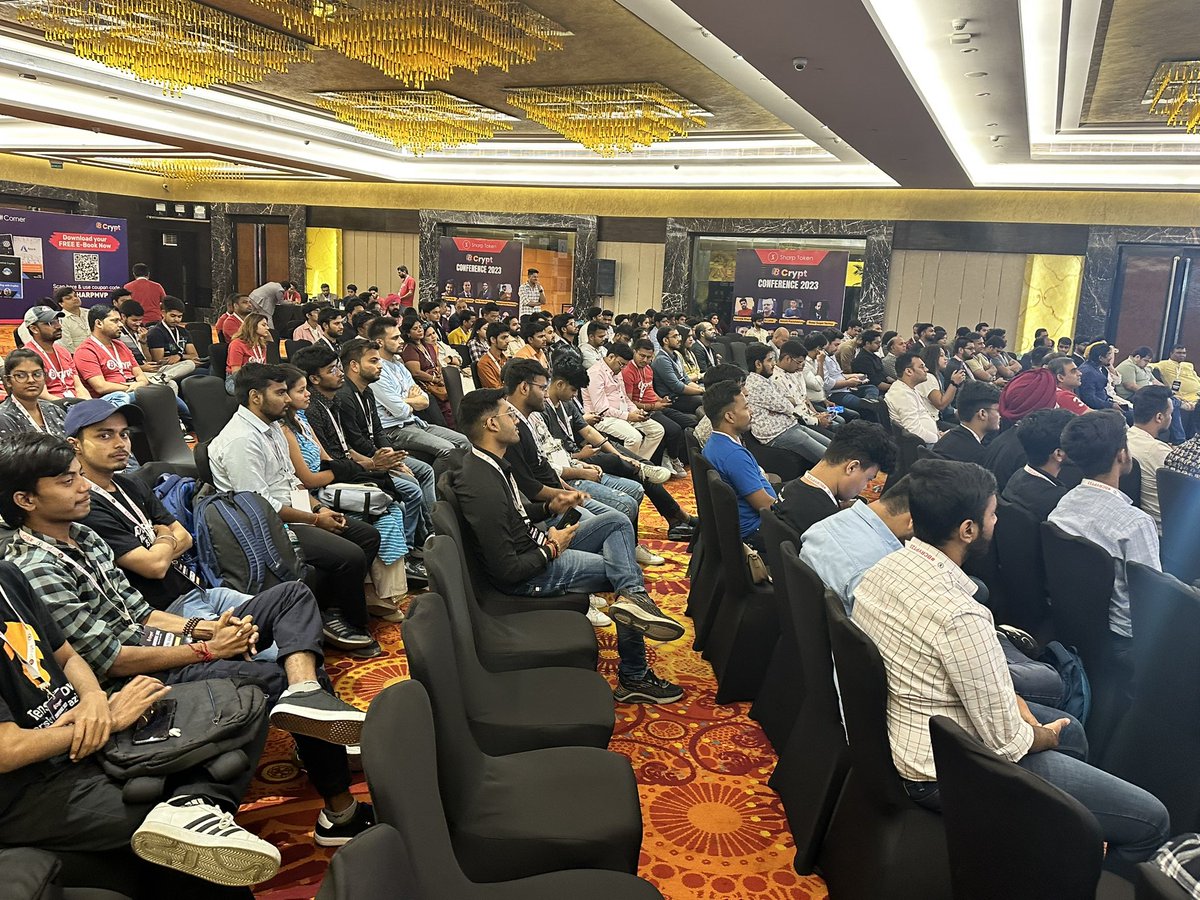 debug_mode's tweet image. Attending very informative keynote talk by @mcbeniwal at #bcrypt23 🙏 #sharptoken @CsharpCorner