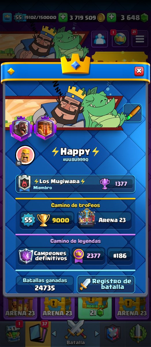 Happyhatched's tweet photo. Top 200 ni tan mal para volver luego de 2 meses sin jugar 😊 https://t.co/Ttbw14EL4E